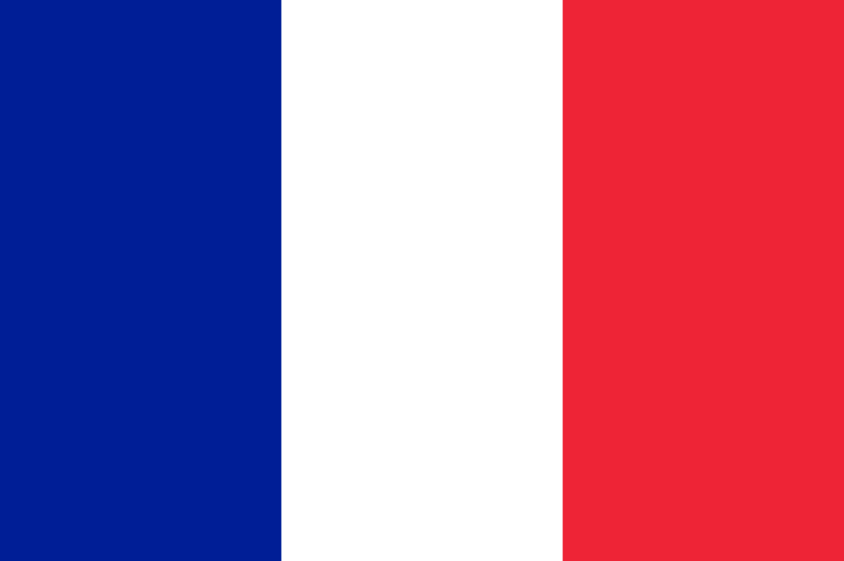 Flagge Land Frankreich